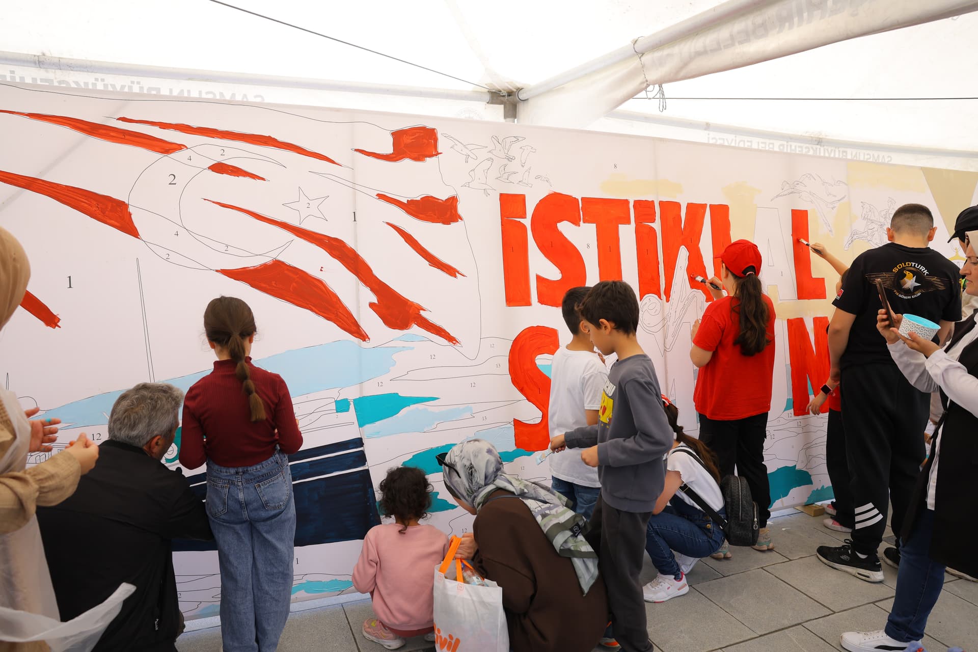 19 MAYIS TABLO BOYAMA ETKİNLİĞİ - Görsel 1