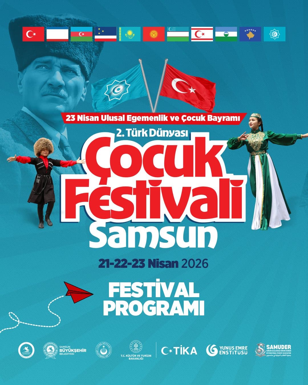 2. Türk Dünyası Çocuk Festivali