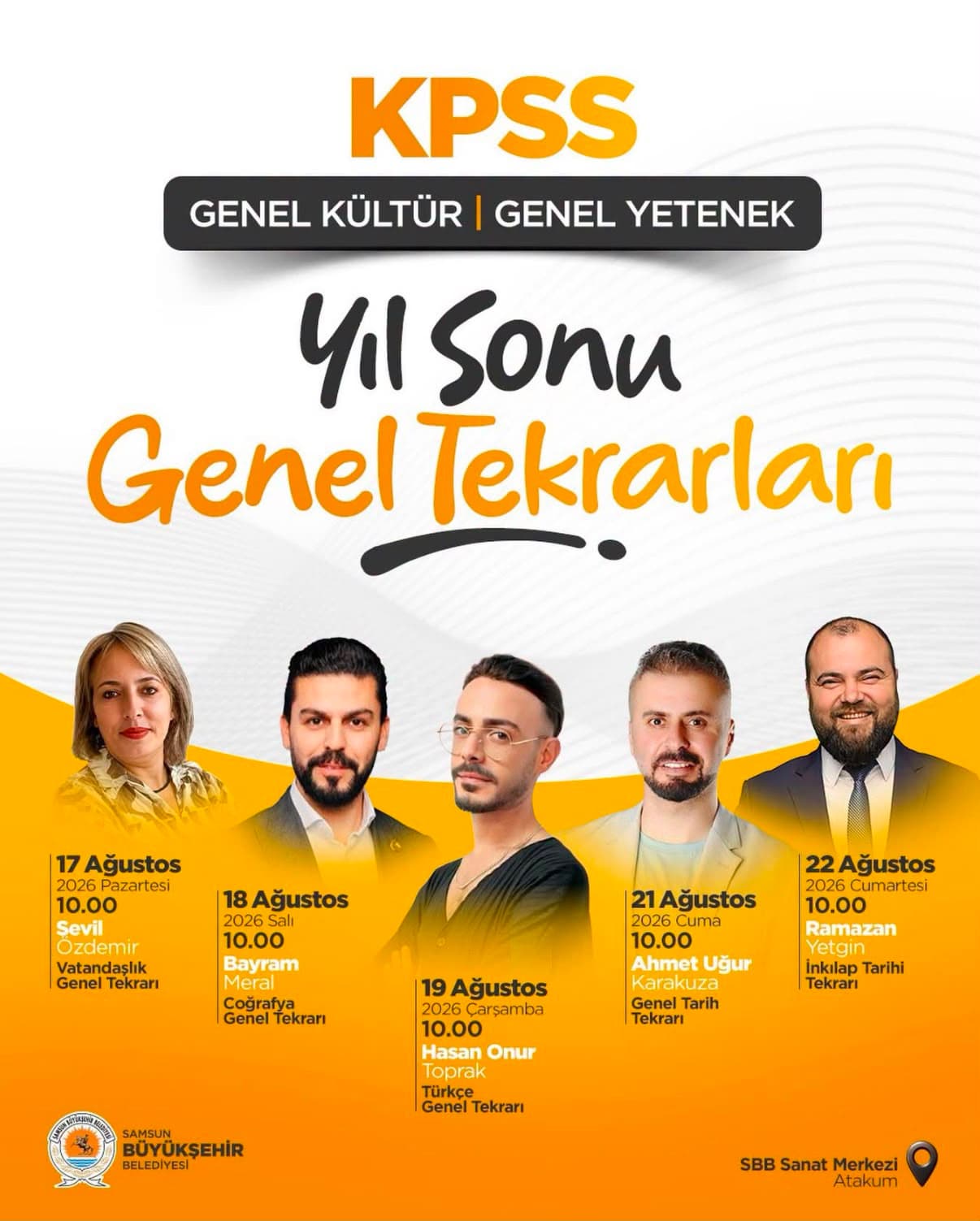 KPSS YIL SONU GENEL TEKRARLARI BAŞLIYOR