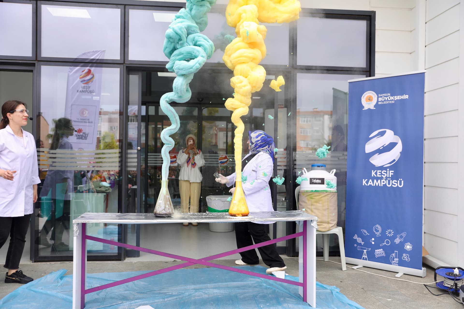 SAMSUN KEŞİF KAMPÜSÜ'NDE BİLİM HEYECANI - Görsel 10