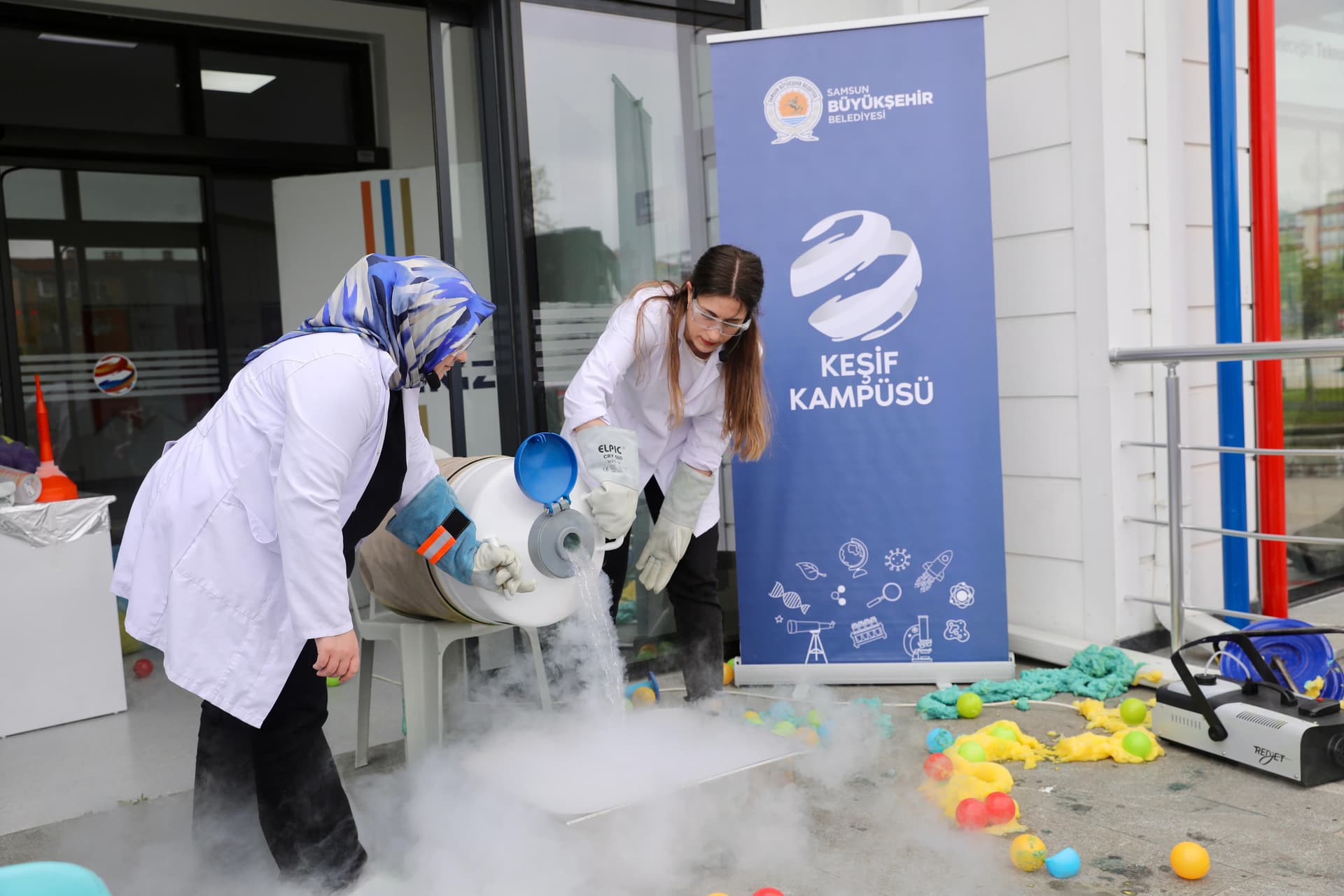 SAMSUN KEŞİF KAMPÜSÜ'NDE BİLİM HEYECANI - Görsel 11