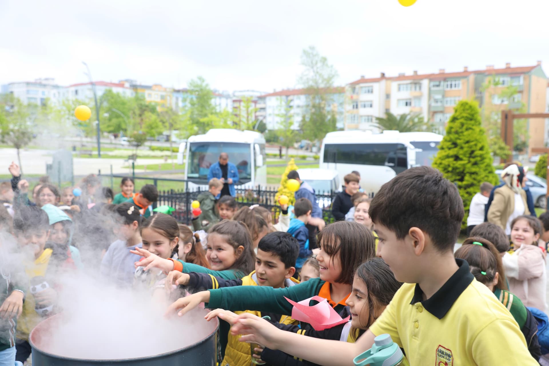 SAMSUN KEŞİF KAMPÜSÜ'NDE BİLİM HEYECANI
