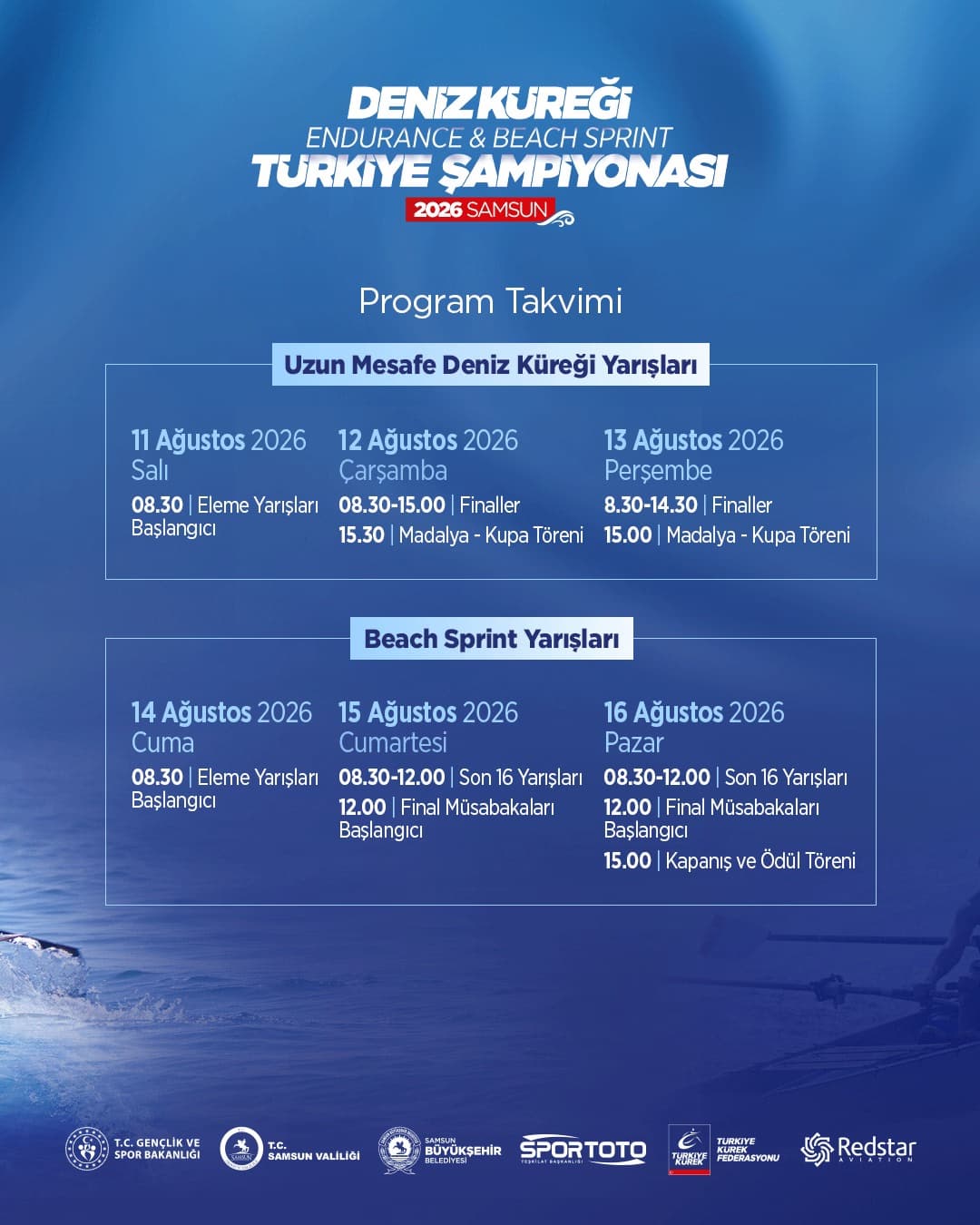 SAMSUN’DA DENİZ KÜREĞİ HEYECANI BAŞLIYOR - Görsel 1