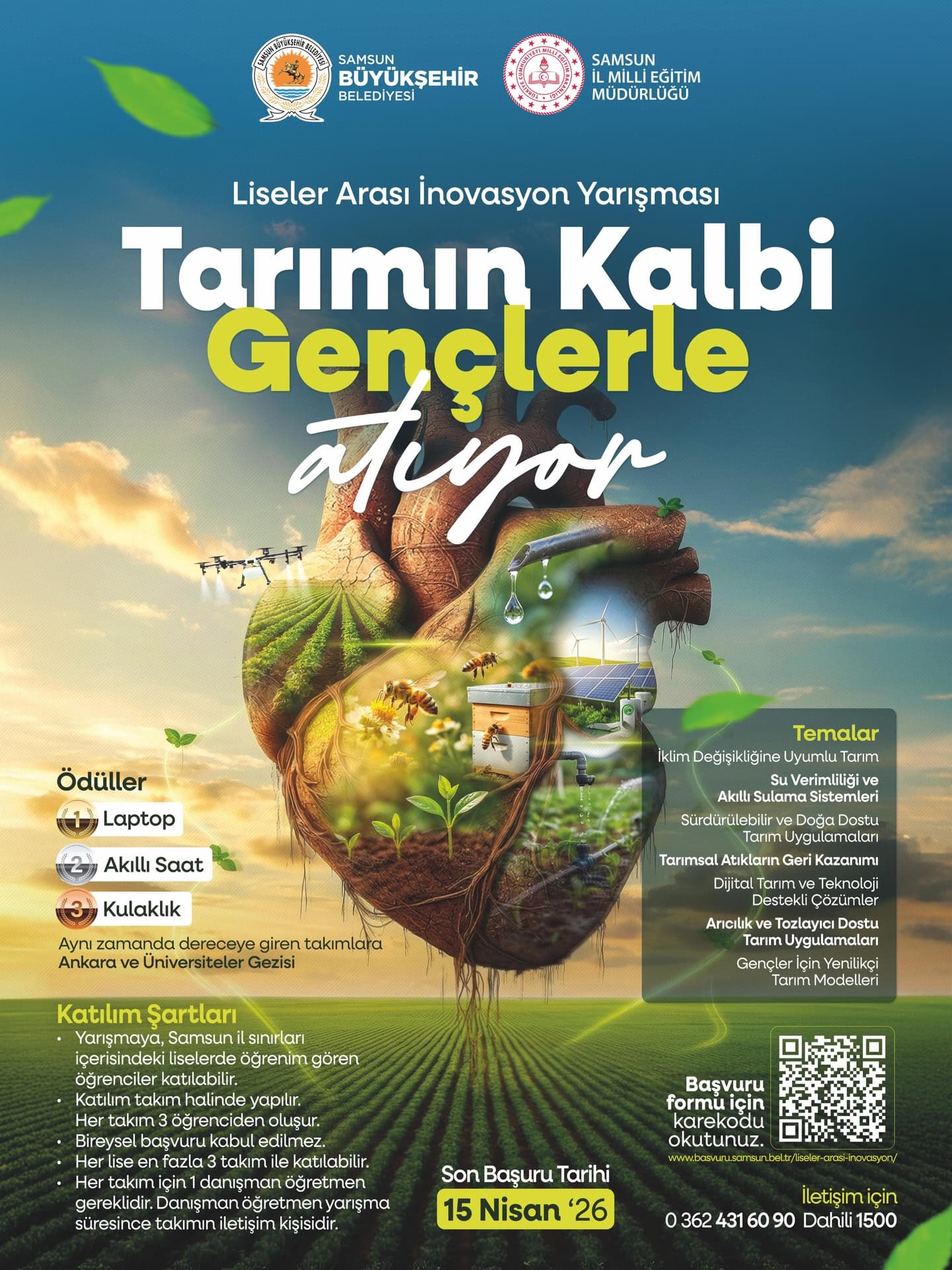 Tarımın Kalbi Gençlerle Atıyor