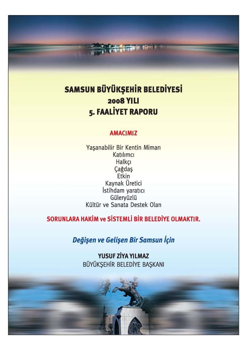 2008 Yılı 5. Faaliyet Raporu