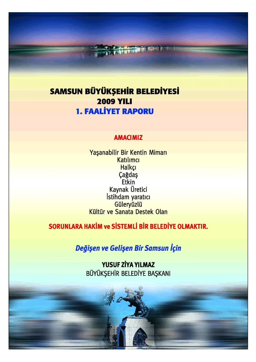 2009 Yılı Faaliyet Raporu