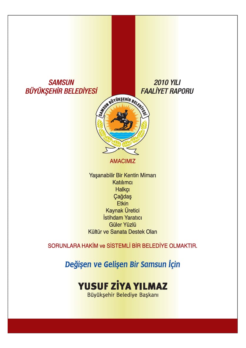 2010 Yılı Faaliyet Raporu