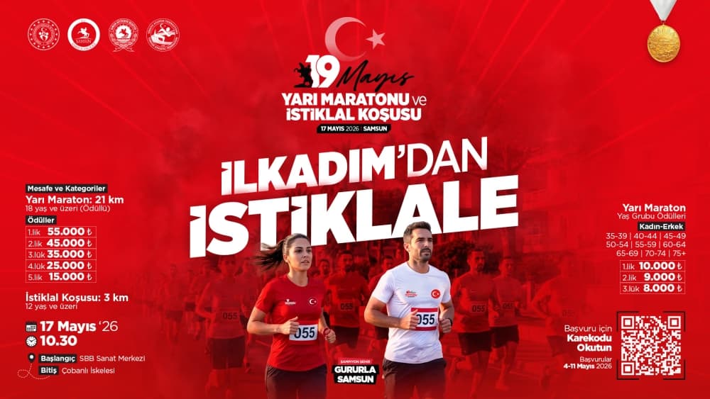 SPORUN KALBİ SAMSUN’DA ATIYOR