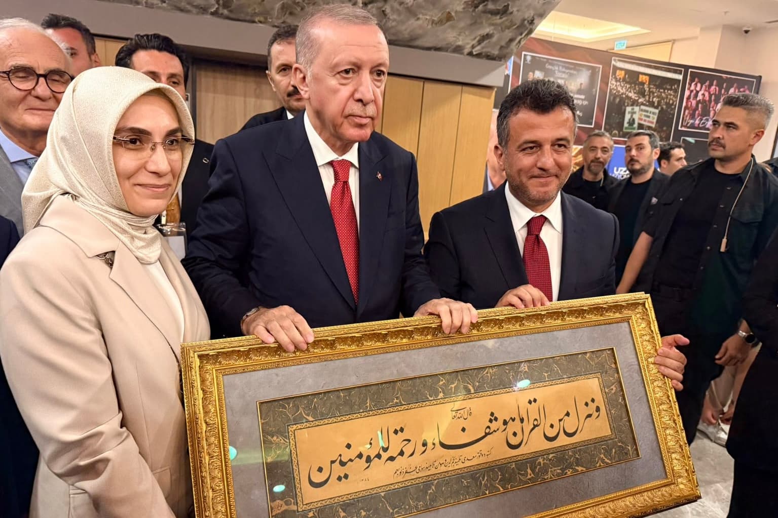 PETEK GENÇ CUMHURBAŞKANI ERDOĞAN’I AĞIRLADI - Görsel 7