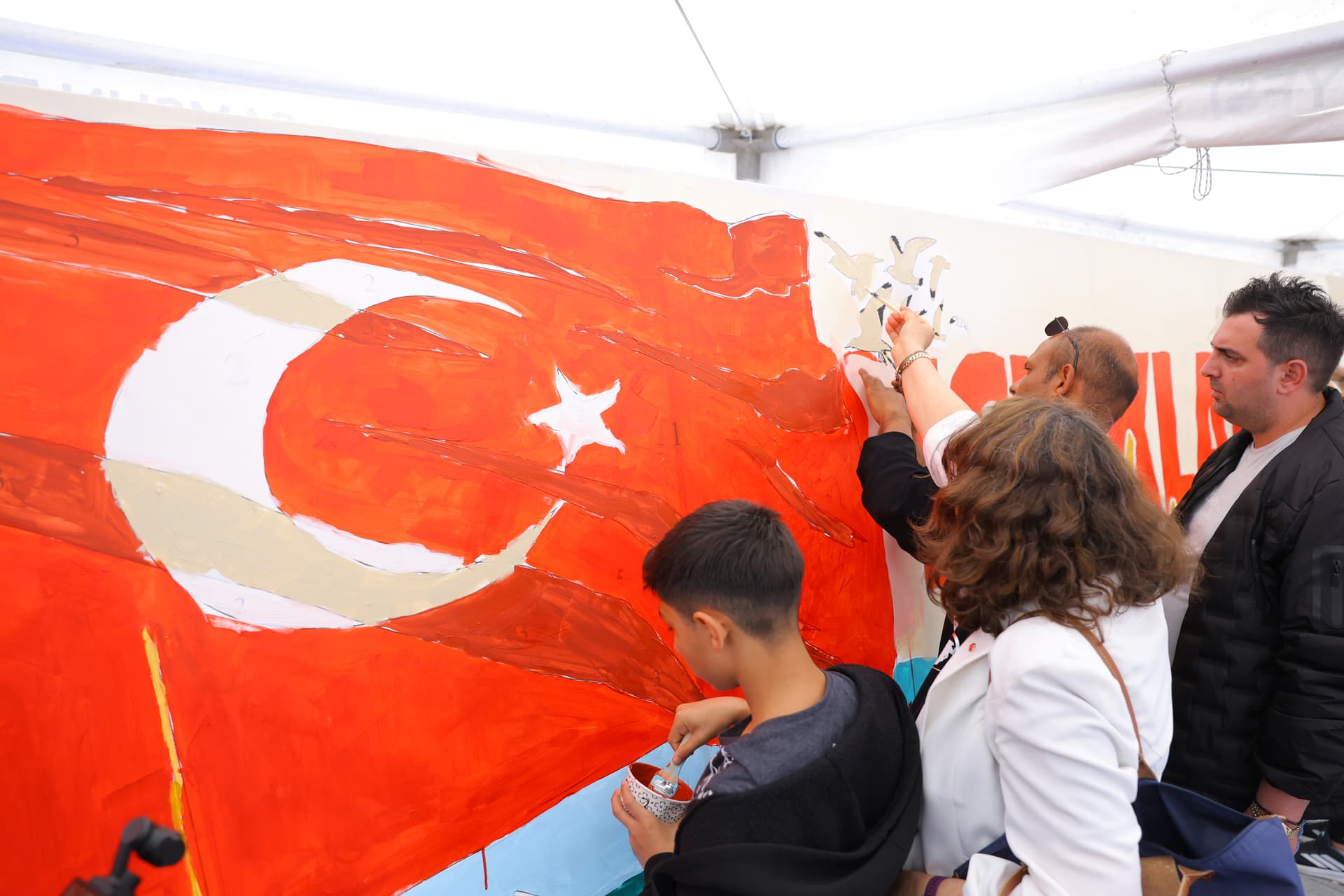 19 MAYIS TABLO BOYAMA ETKİNLİĞİ