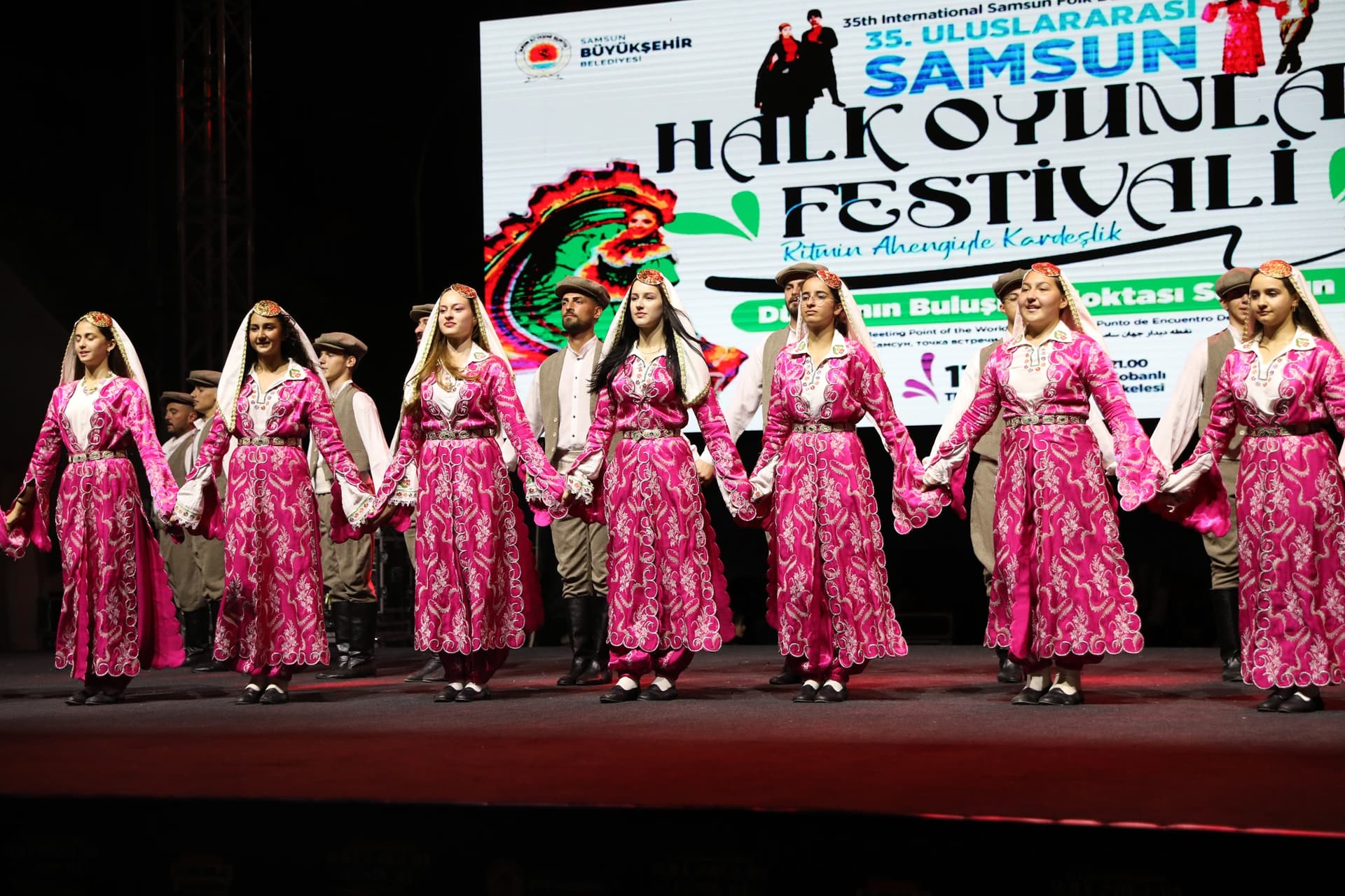 36. ULUSLARARASI SAMSUN HALK OYUNLARI FESTİVALİ BAŞLIYOR