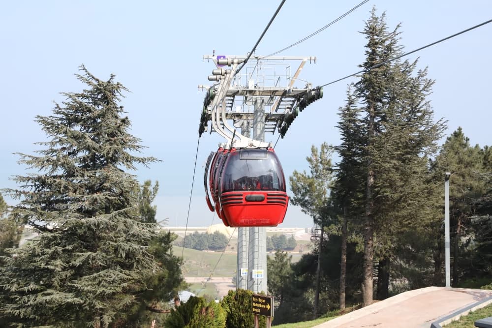 Amisos Teleferik Hattı yeniden hizmet vermeye başlıyor