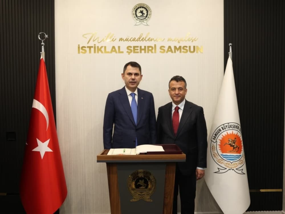 BAŞKAN DOĞAN BAKAN KURUM’U MAKAMINDA AĞIRLADI