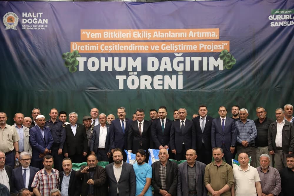BAŞKAN DOĞAN:SAMSUN'U TARIMDA HAK ETTİĞİ ZİRVEYE TAŞIYACAĞIZ