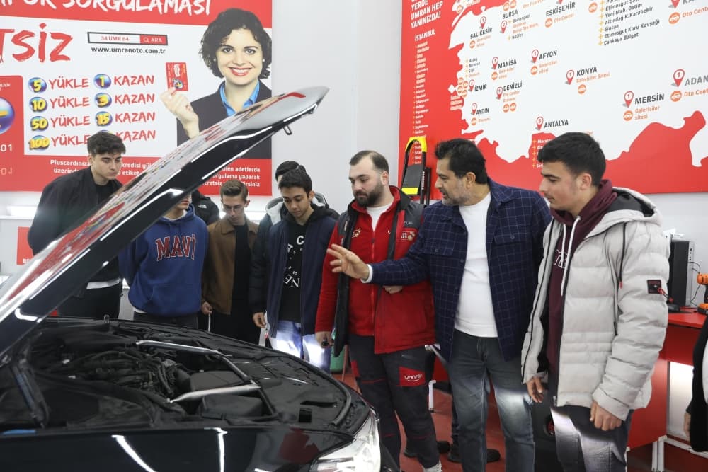 BÜYÜKŞEHİR İLE GENÇLER MESLEĞE HAZIRLANIYOR