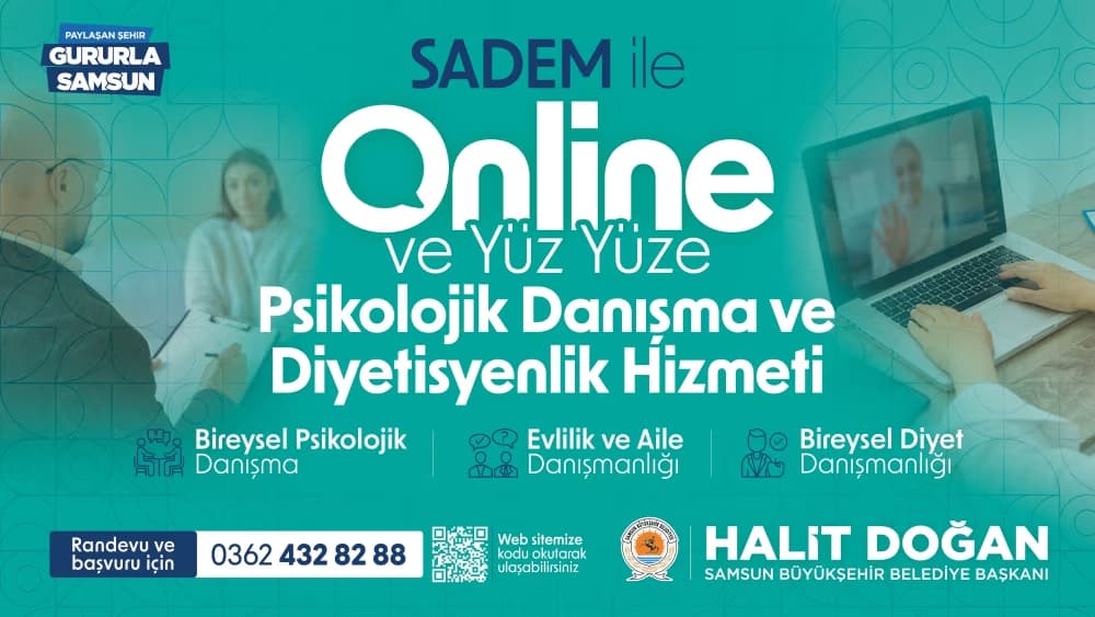Büyükşehir’de online psikolog ve diyetisyen hizmeti başladı