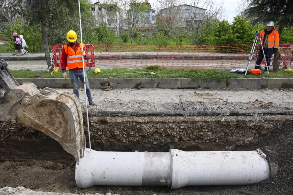 Büyükşehir’den Çarşamba’nın altyapısına güçlü dokunuş