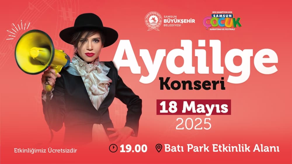 BÜYÜKŞEHİR'DEN “ÇOCUK MARATONU” VE “AYDİLGE” KONSERİ