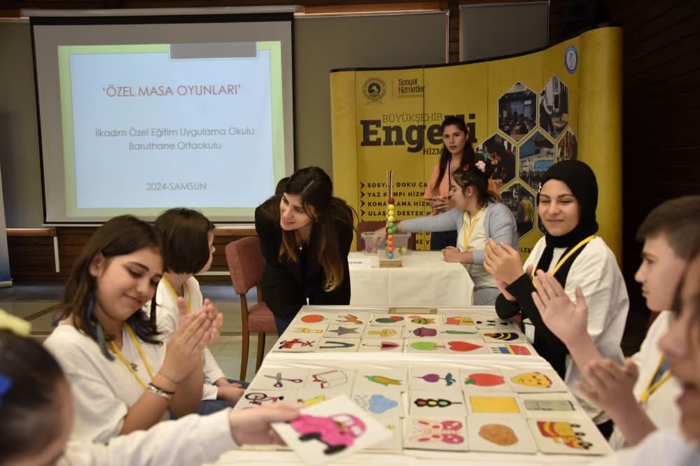 Büyükşehirden özel çocuklara “özel” etkinlik