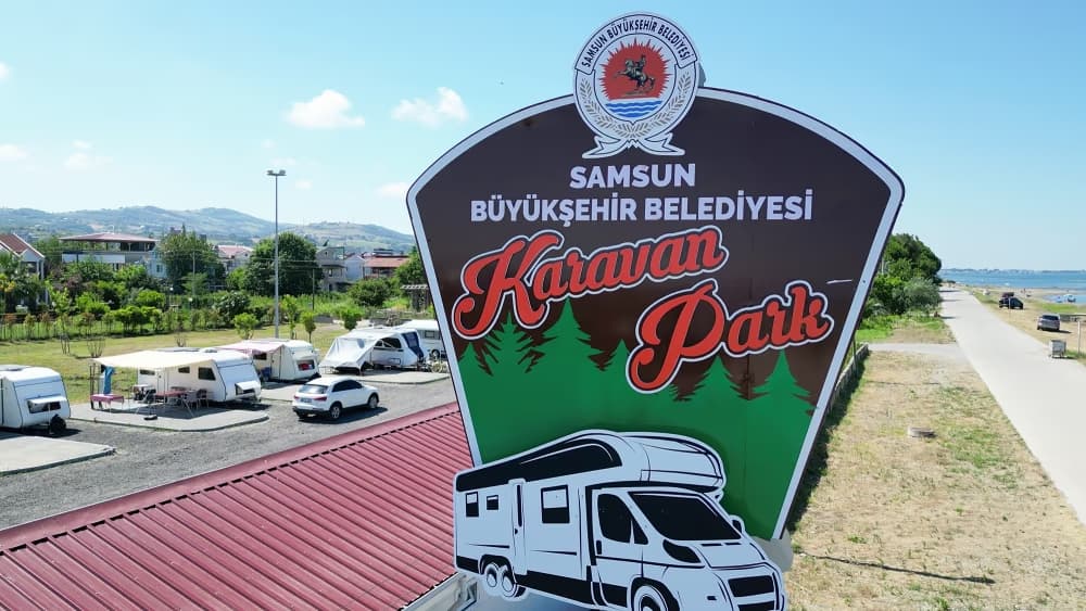 Karavan turizminin parlayan şehri “Samsun”