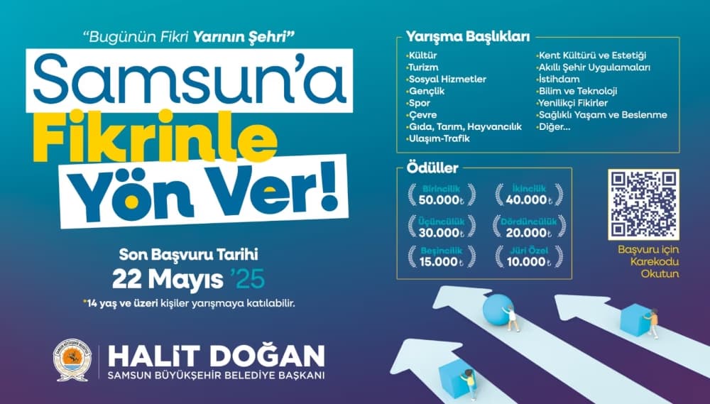 "SAMSUN'A FİKRİNLE YÖN VER" YARIŞMASI