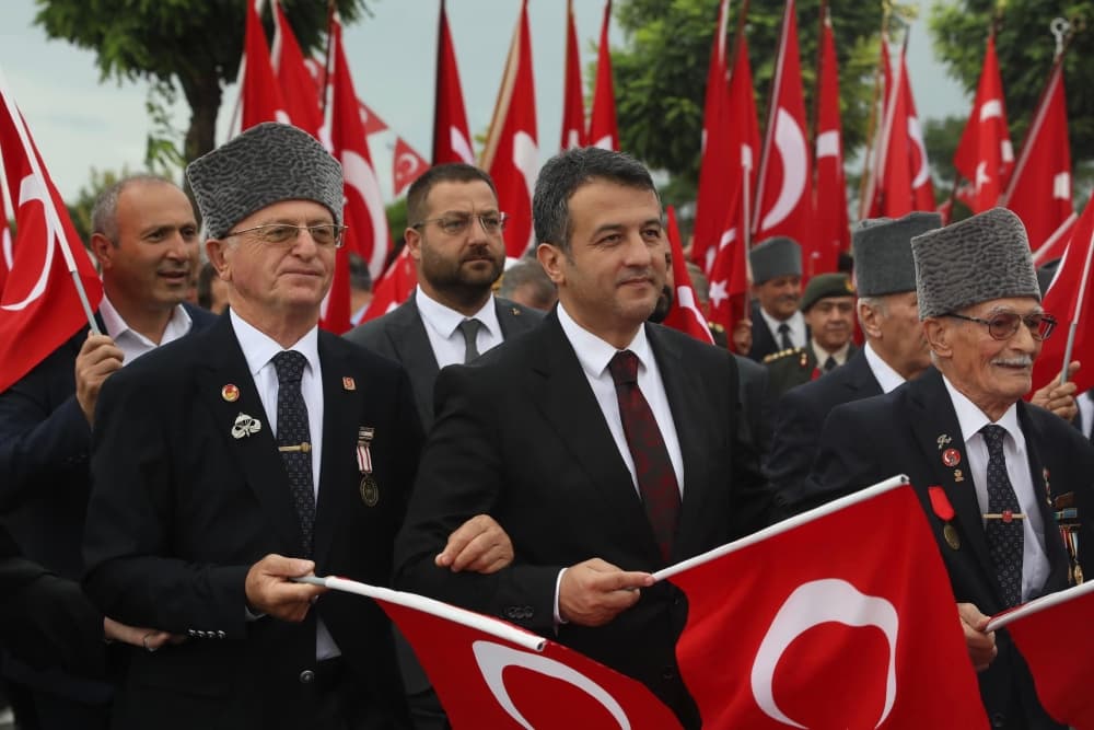 SAMSUN’DA 19 MAYIS COŞKUYLA KUTLANIYOR