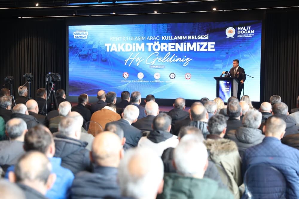 Samsun’da toplu taşıma araç sürücülerine özel “Eğitim”