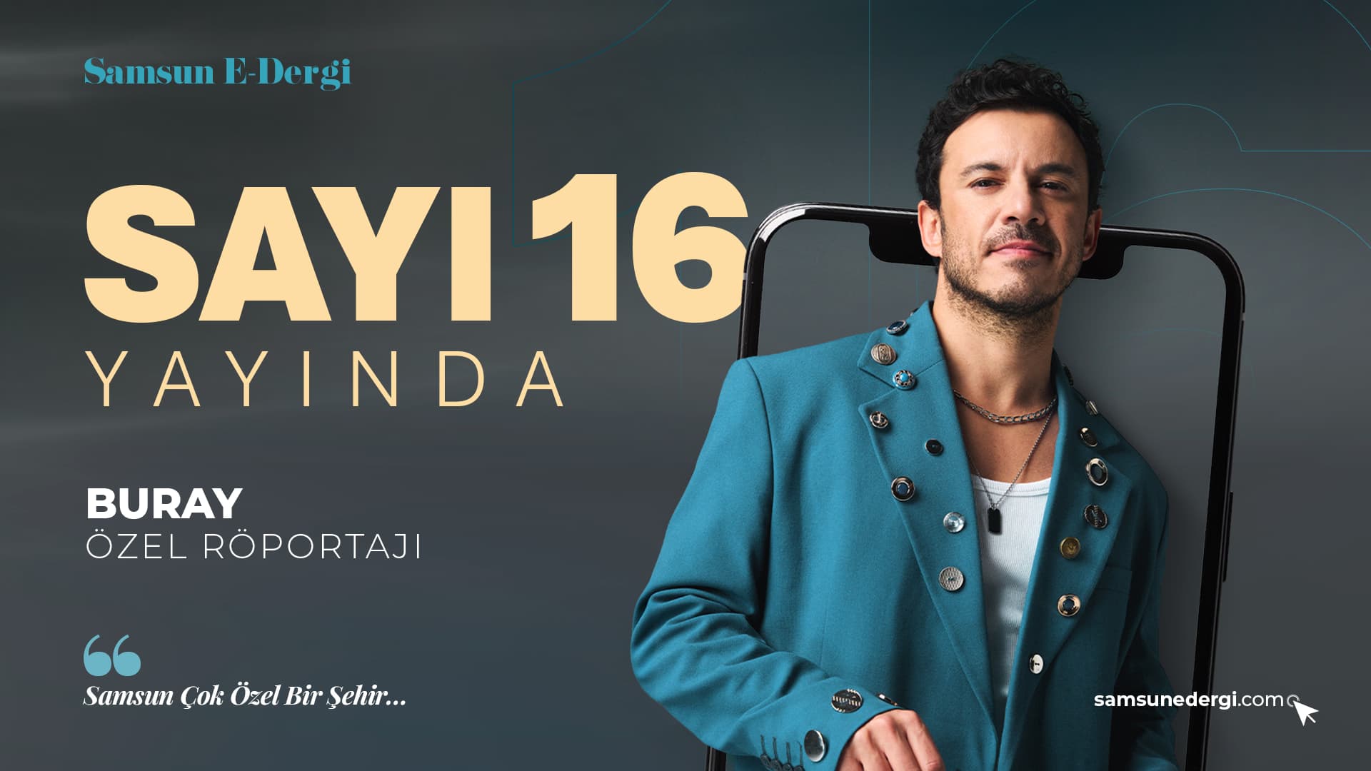 SAMSUN E-DERGİ 16’NCI SAYISIYLA YAYINDA