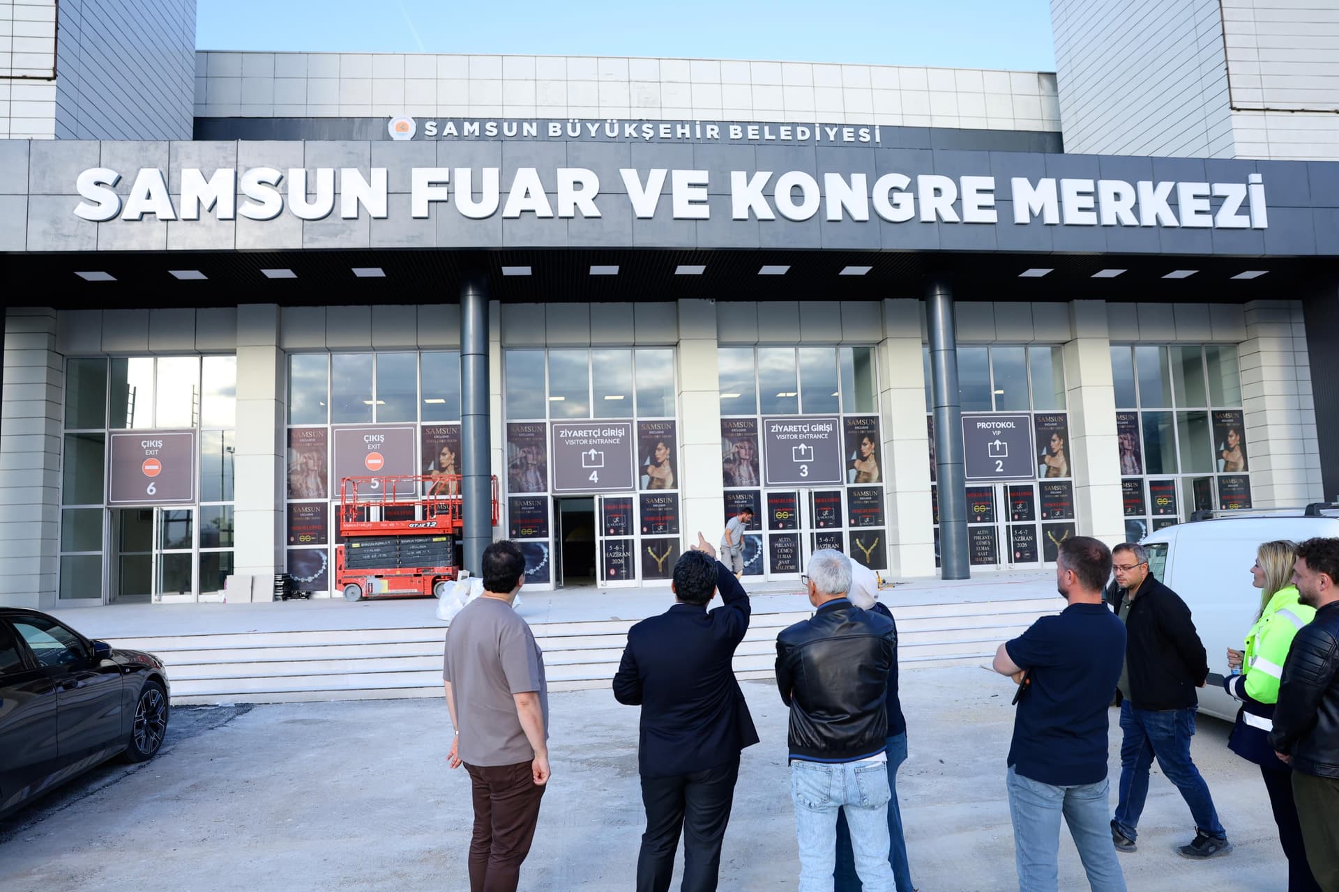 SAMSUN FUAR VE KONGRE MERKEZİ AÇILIŞ İÇİN GÜN SAYIYOR