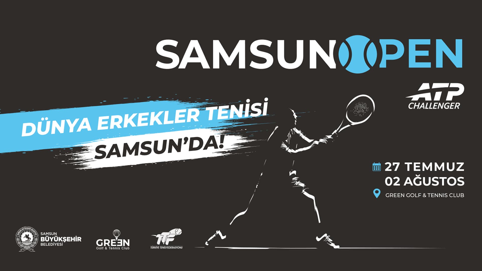 ULUSLARARASI SAMSUN OPEN ATP CHALLENGER 50 İÇİN GERİ SAYIM