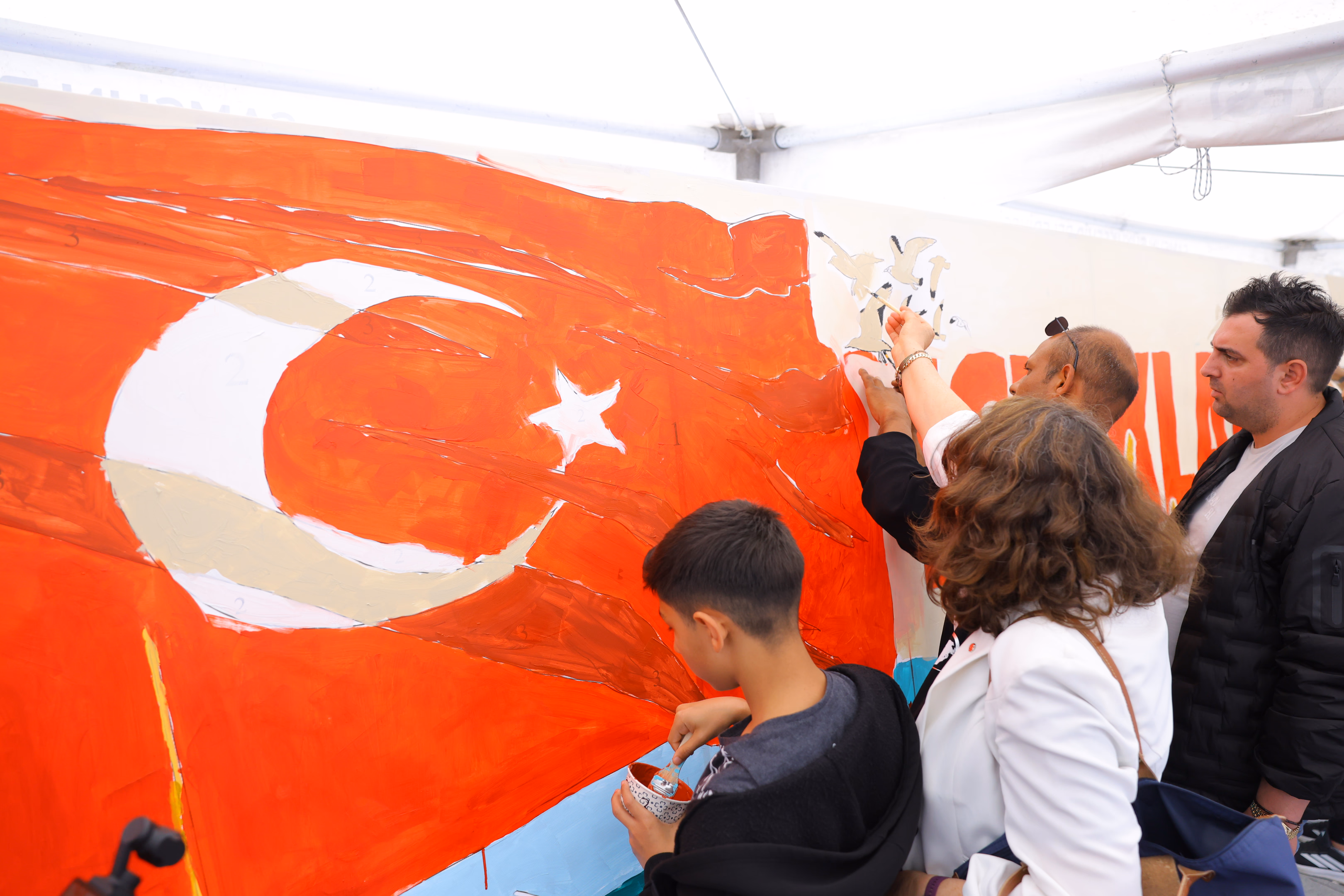 19 MAYIS TABLO BOYAMA ETKİNLİĞİ