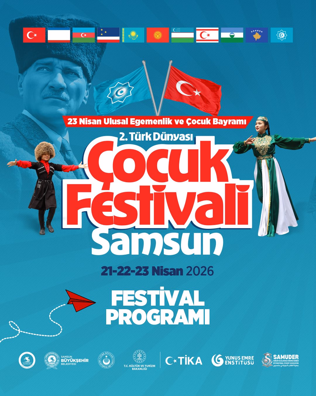 2. Türk Dünyası Çocuk Festivali