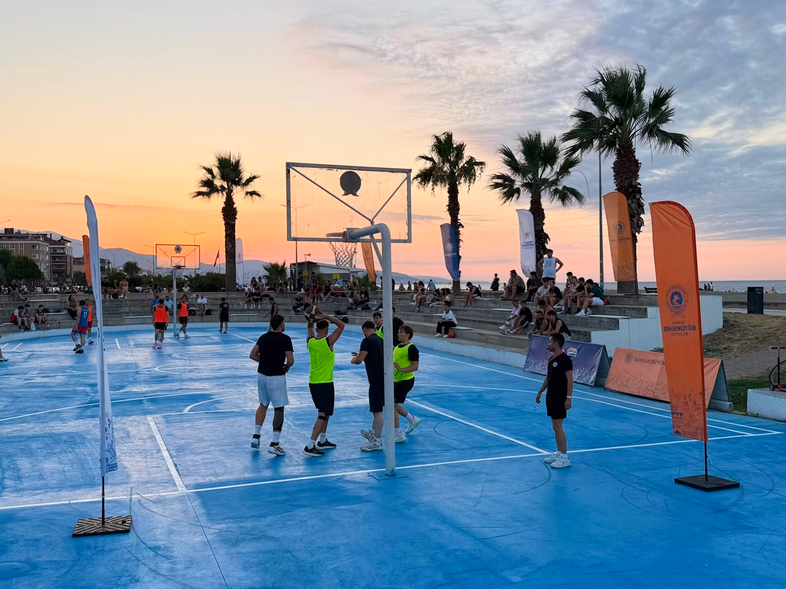 ATAKUM SAHİLİ’NDE 3X3 BASKETBOL HEYECANI YAŞANDI - Görsel 3