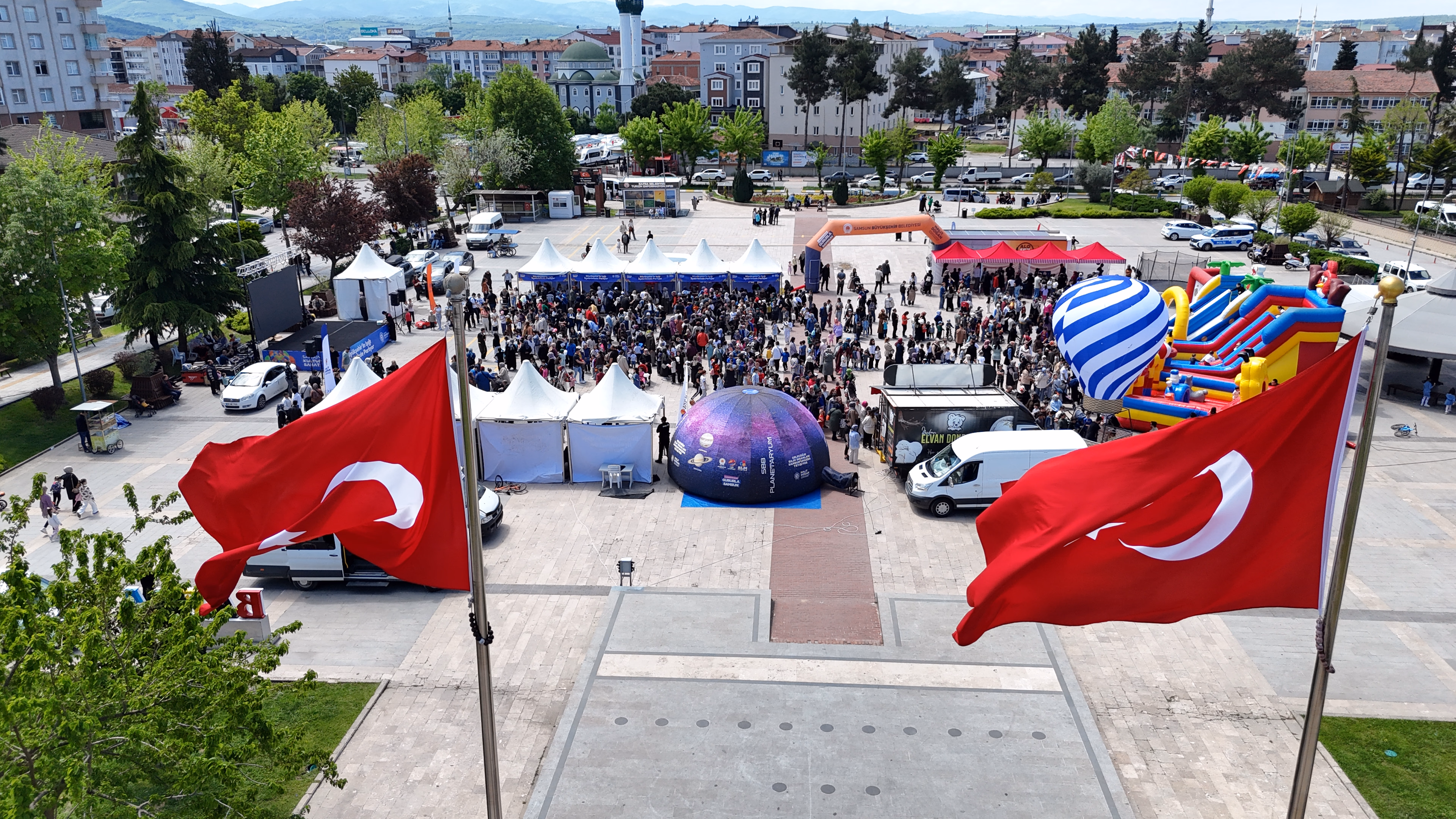 BÜYÜKŞEHİR'İN IŞIĞI BAFRA'DA PARLADI - Görsel 13