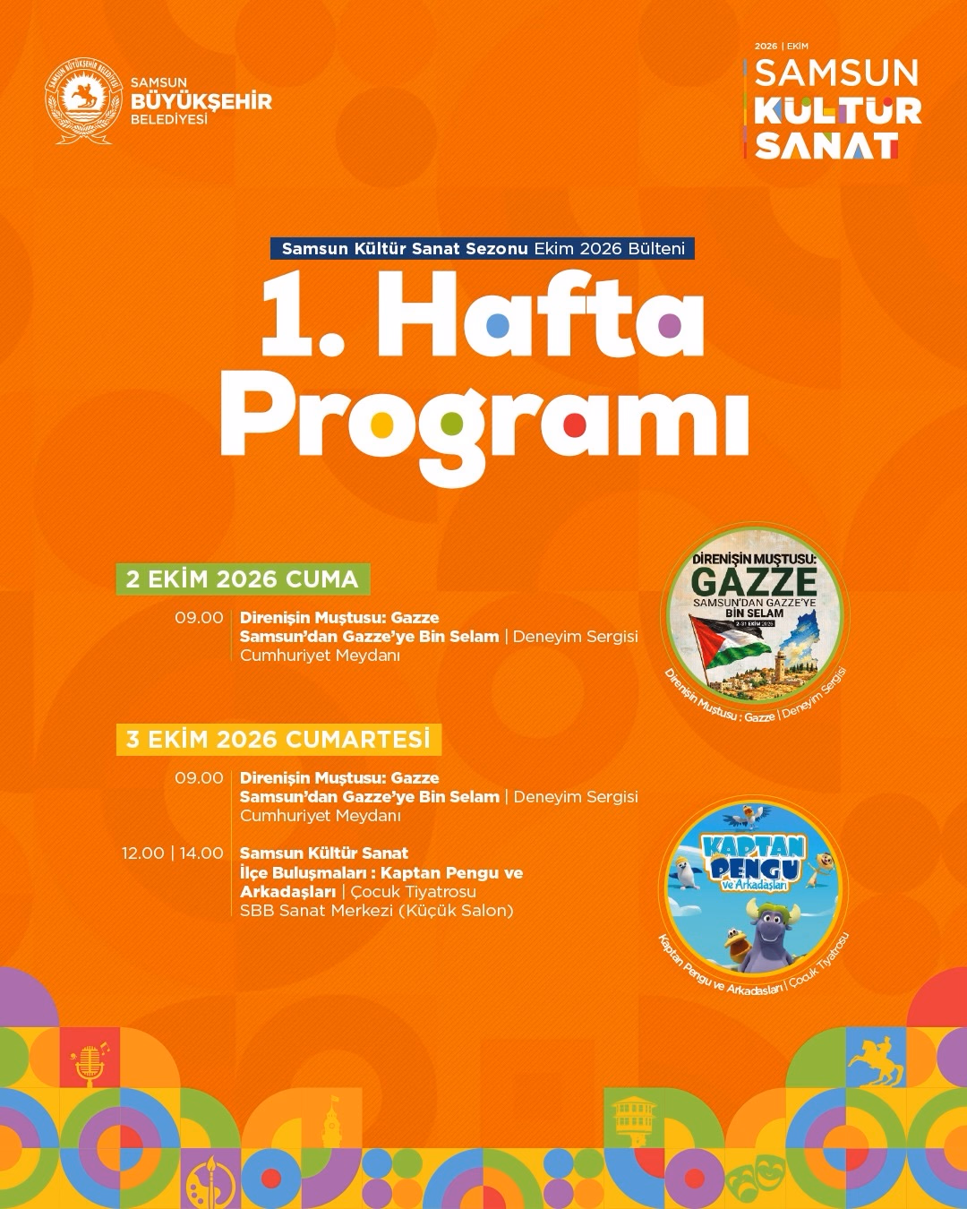 “SBB Kültür Sanat” güz sezonu başlıyor! 