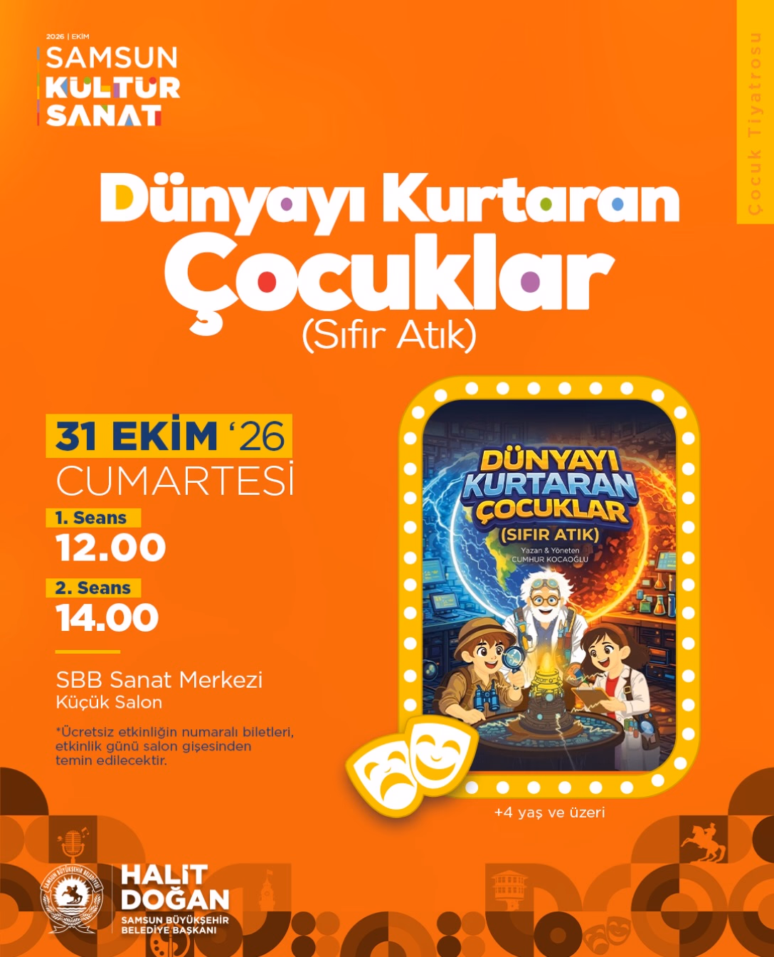 “Dünyayı Kurtaran Çocuklar” Çocuk Tiyatrosu