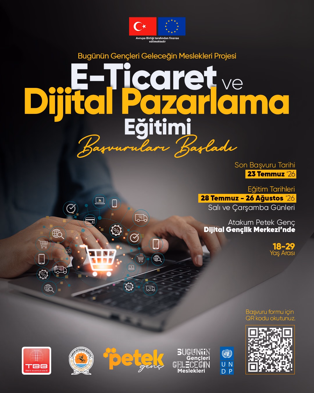 Gençlere E-Ticaret ve Dijital Pazarlama Eğitimi