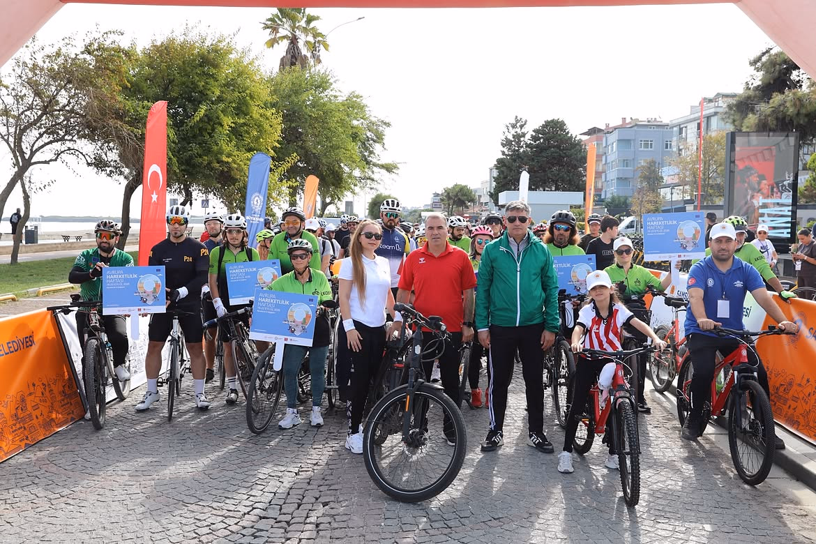 AVRUPA HAREKETLİLİK HAFTASINDA PEDALLAR SAĞLIKLI YAŞAM VE SÜRDÜRÜLEBİLİR ULAŞIM İÇİN ÇEVRİLDİ - Görsel 4