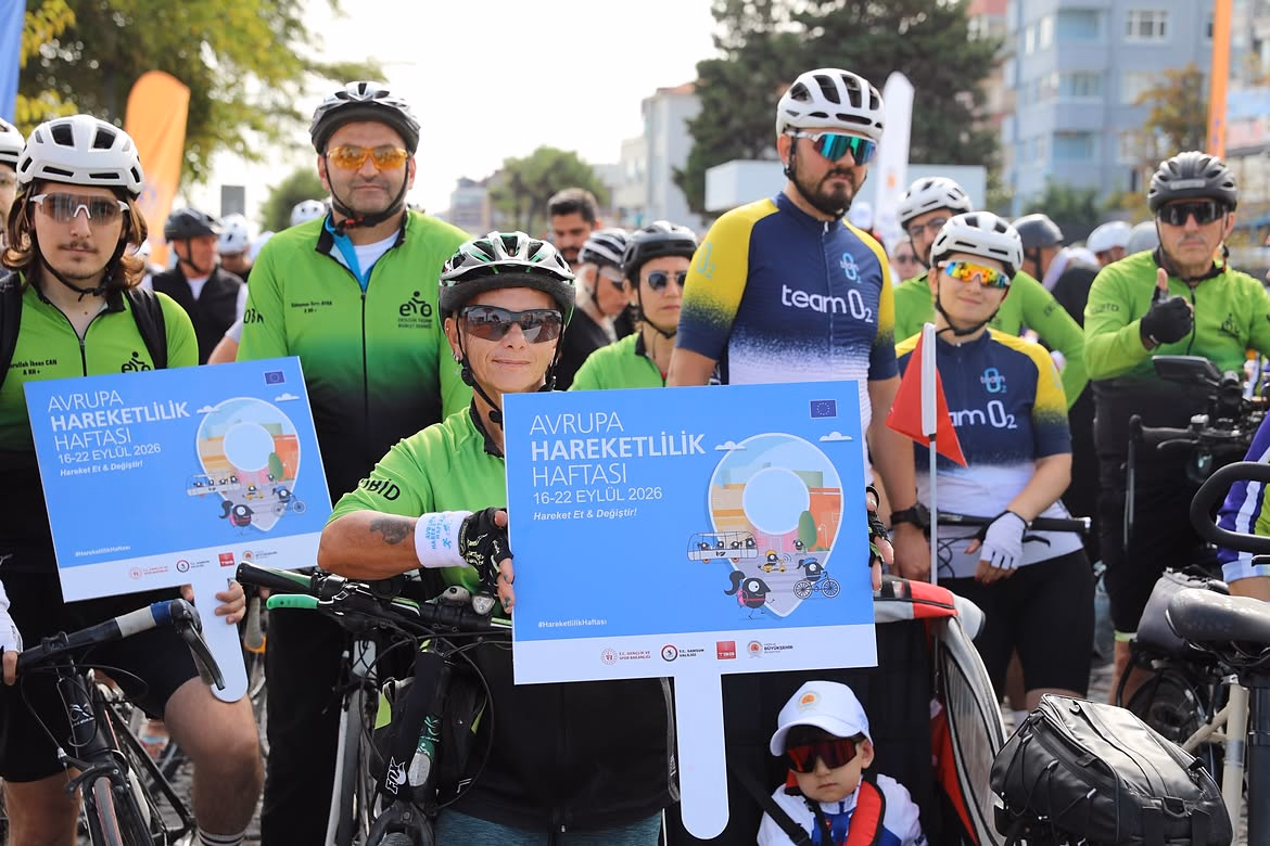 AVRUPA HAREKETLİLİK HAFTASINDA PEDALLAR SAĞLIKLI YAŞAM VE SÜRDÜRÜLEBİLİR ULAŞIM İÇİN ÇEVRİLDİ - Görsel 5