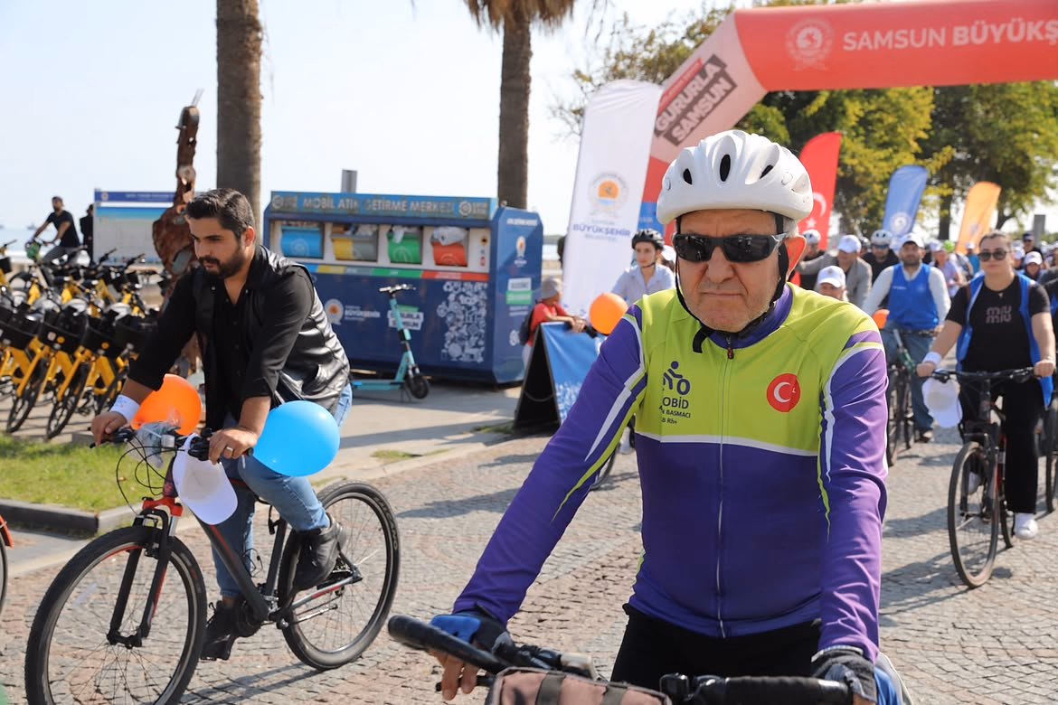 AVRUPA HAREKETLİLİK HAFTASINDA PEDALLAR SAĞLIKLI YAŞAM VE SÜRDÜRÜLEBİLİR ULAŞIM İÇİN ÇEVRİLDİ - Görsel 9