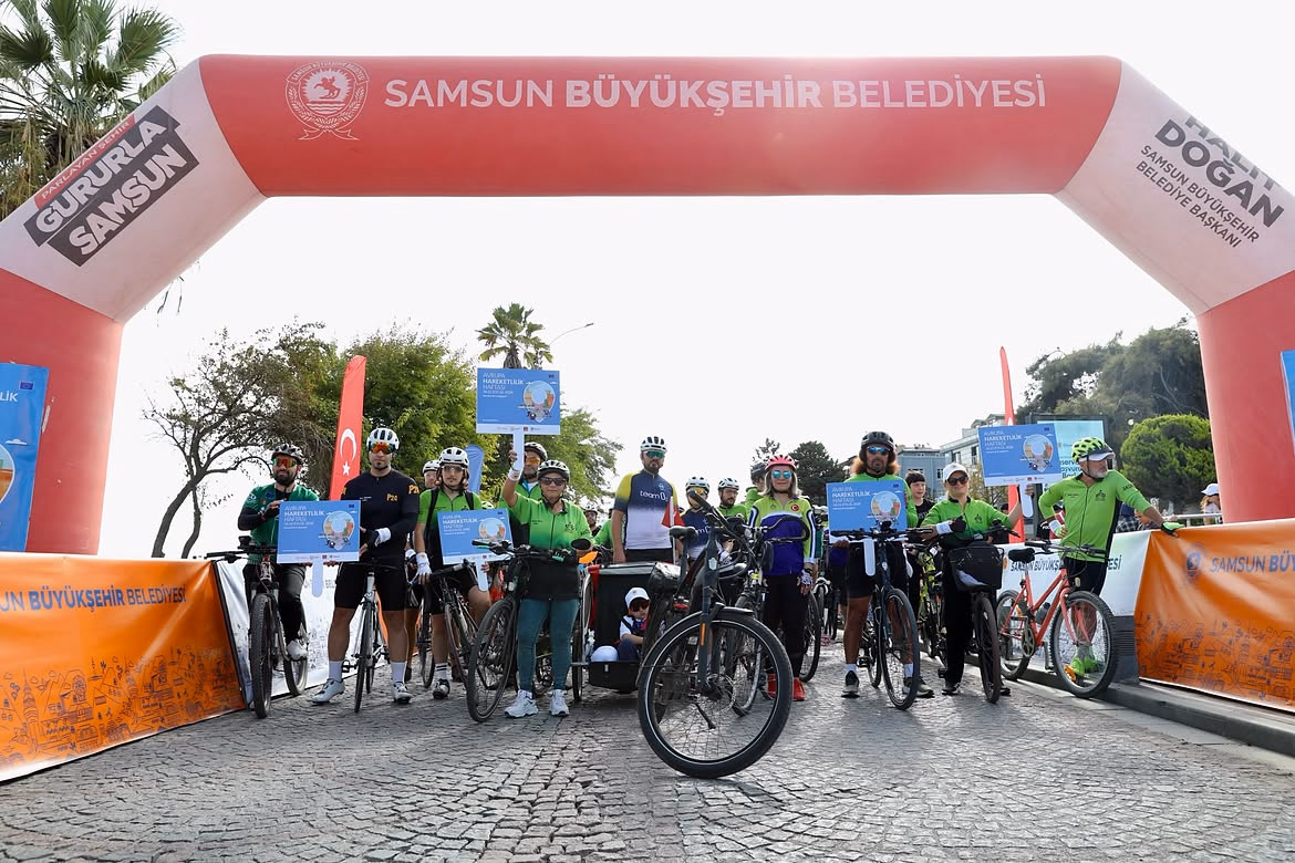 AVRUPA HAREKETLİLİK HAFTASINDA PEDALLAR SAĞLIKLI YAŞAM VE SÜRDÜRÜLEBİLİR ULAŞIM İÇİN ÇEVRİLDİ