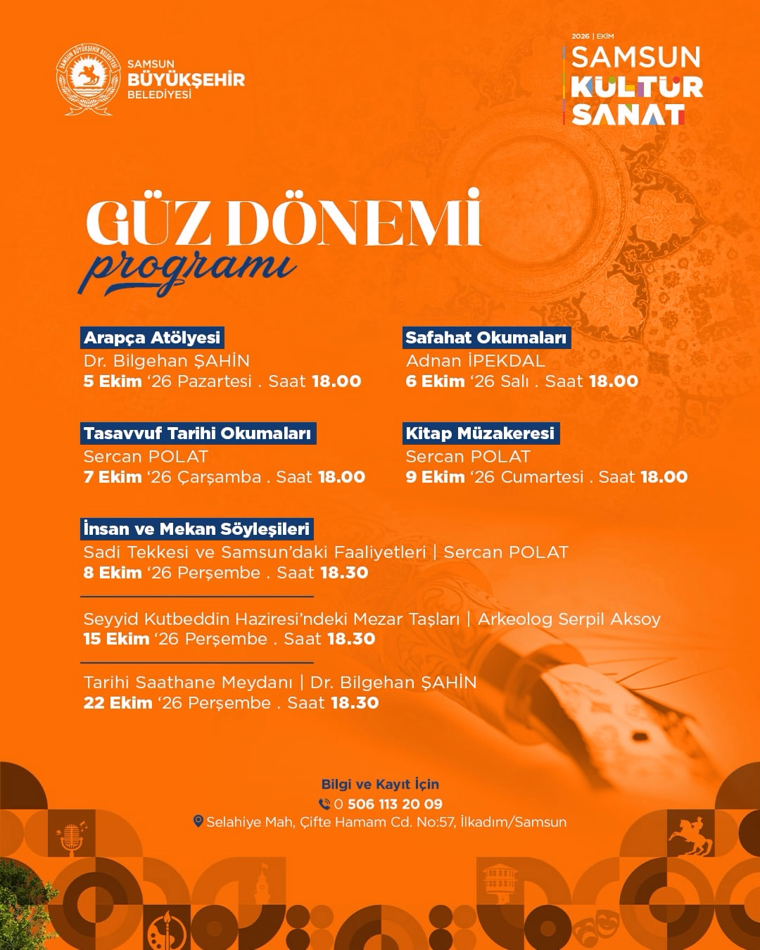 Sadi Tekkesi ve Kuvâ-yi Milliyye Müzesi Güz Dönemi Programı - Görsel 1