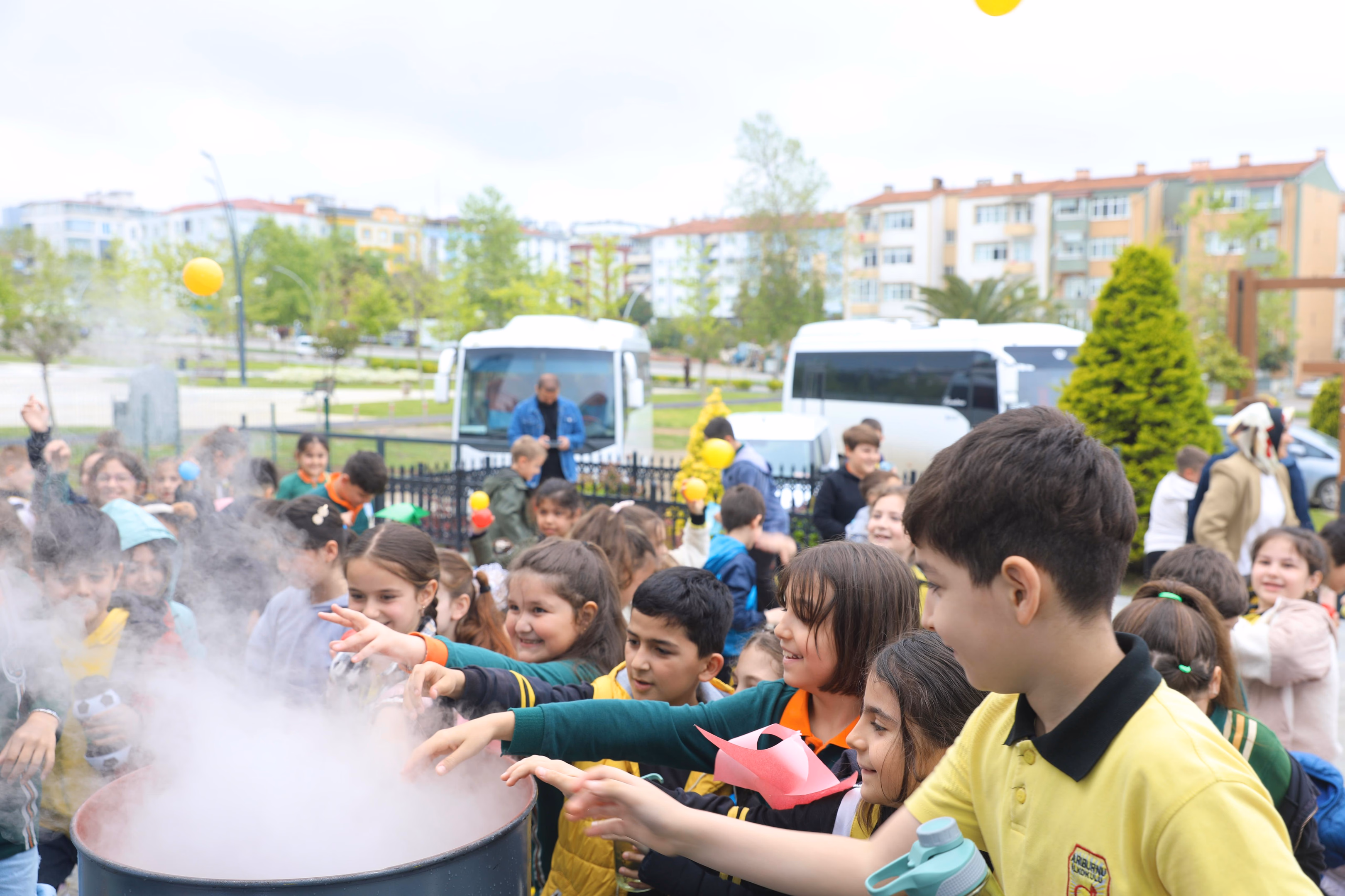 SAMSUN KEŞİF KAMPÜSÜ'NDE BİLİM HEYECANI