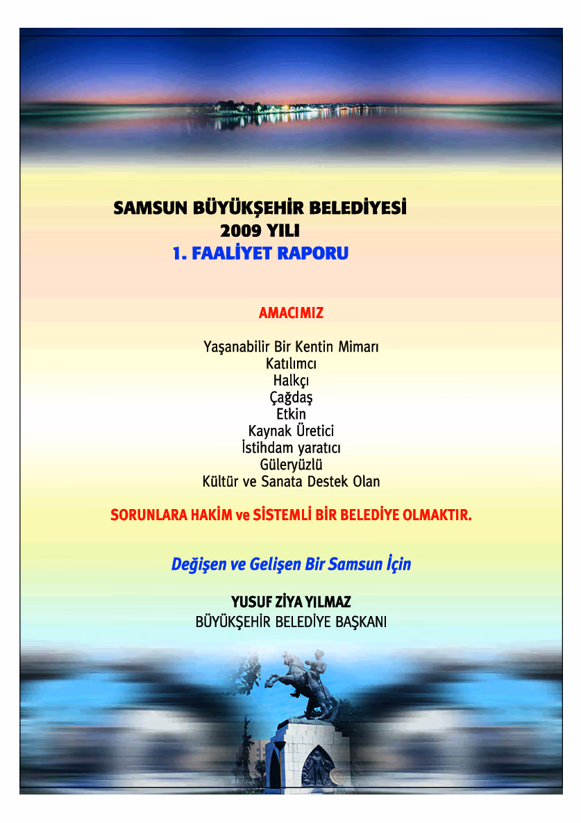 2009 Yılı Faaliyet Raporu