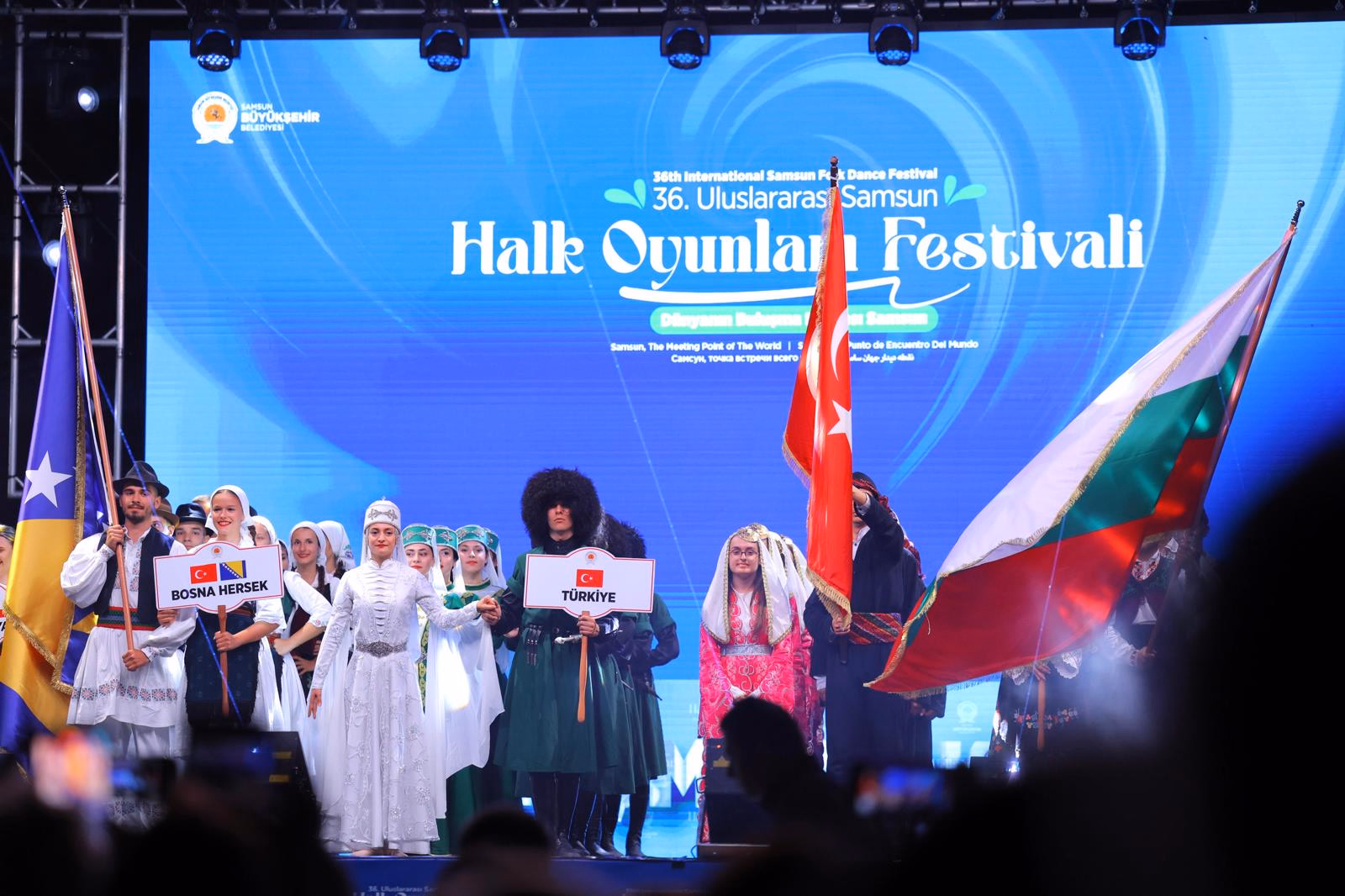 36. ULUSLARARASI SAMSUN HALK OYUNLARI FESTİVALİ BAŞLADI - Görsel 13