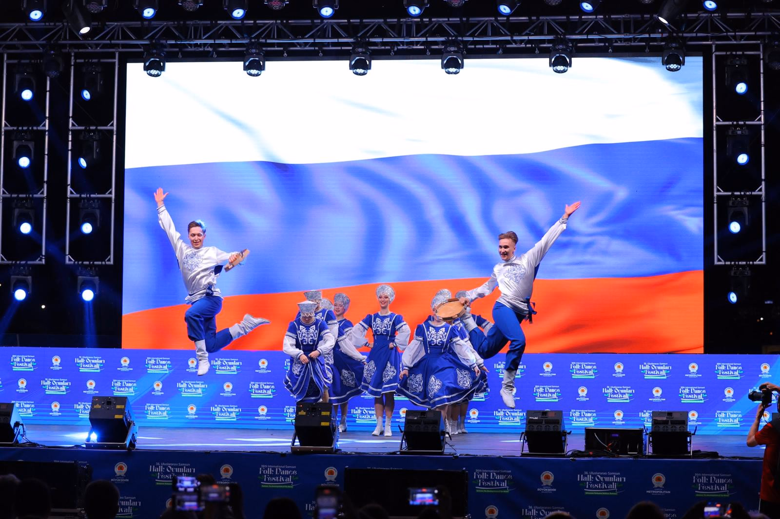 36. ULUSLARARASI SAMSUN HALK OYUNLARI FESTİVALİ BAŞLADI - Görsel 4