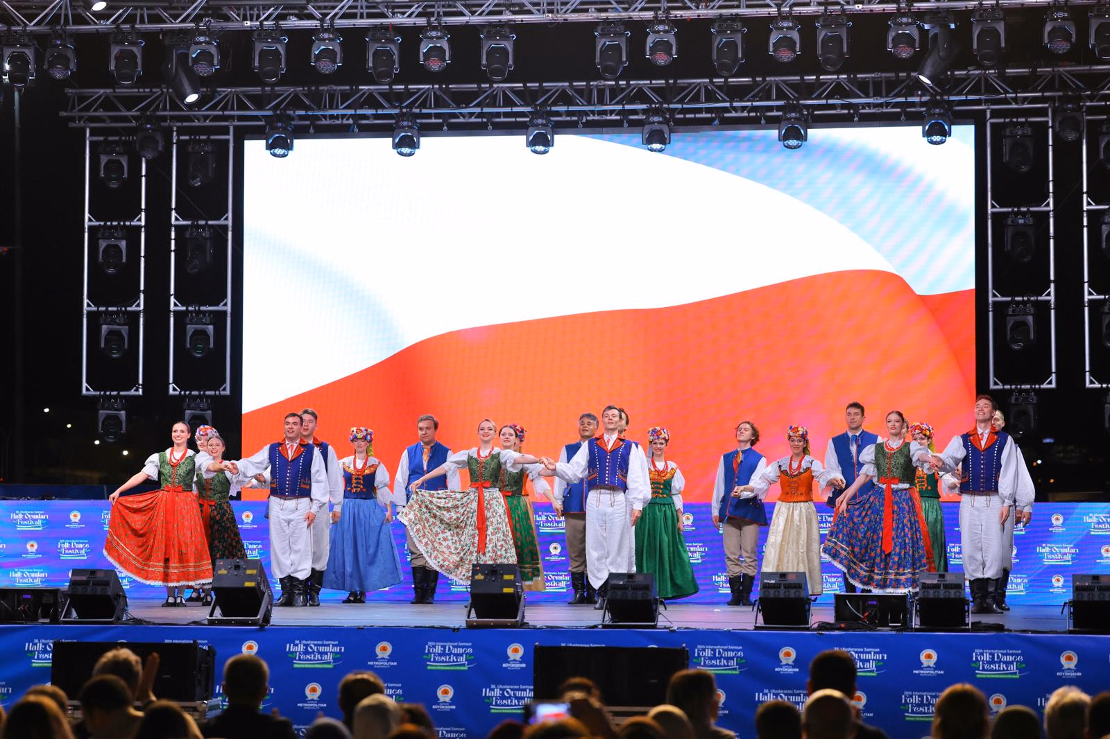 36. ULUSLARARASI SAMSUN HALK OYUNLARI FESTİVALİ BAŞLADI - Görsel 9