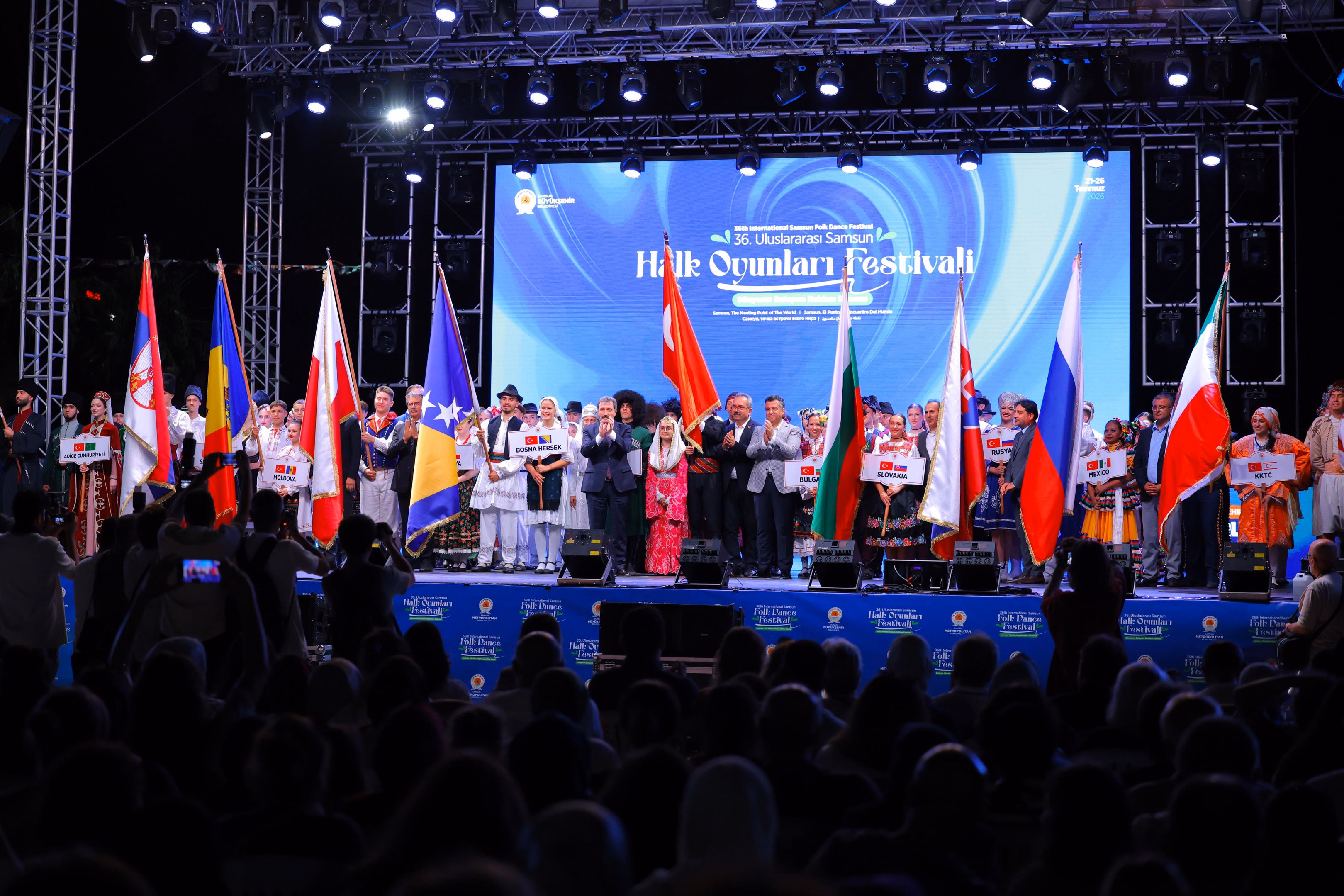 36. ULUSLARARASI SAMSUN HALK OYUNLARI FESTİVALİ SONA ERDİ - Görsel 10