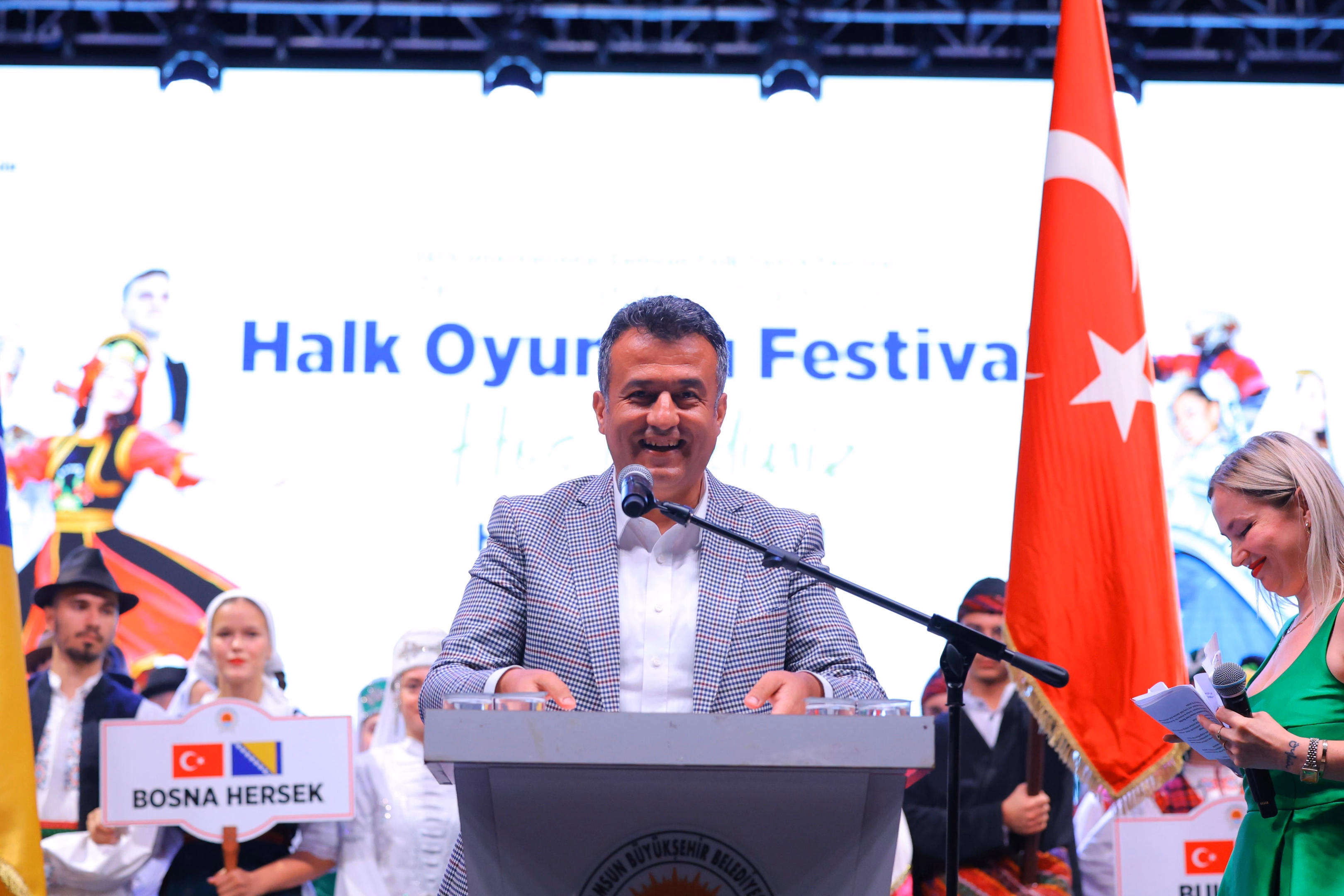 36. ULUSLARARASI SAMSUN HALK OYUNLARI FESTİVALİ SONA ERDİ - Görsel 12