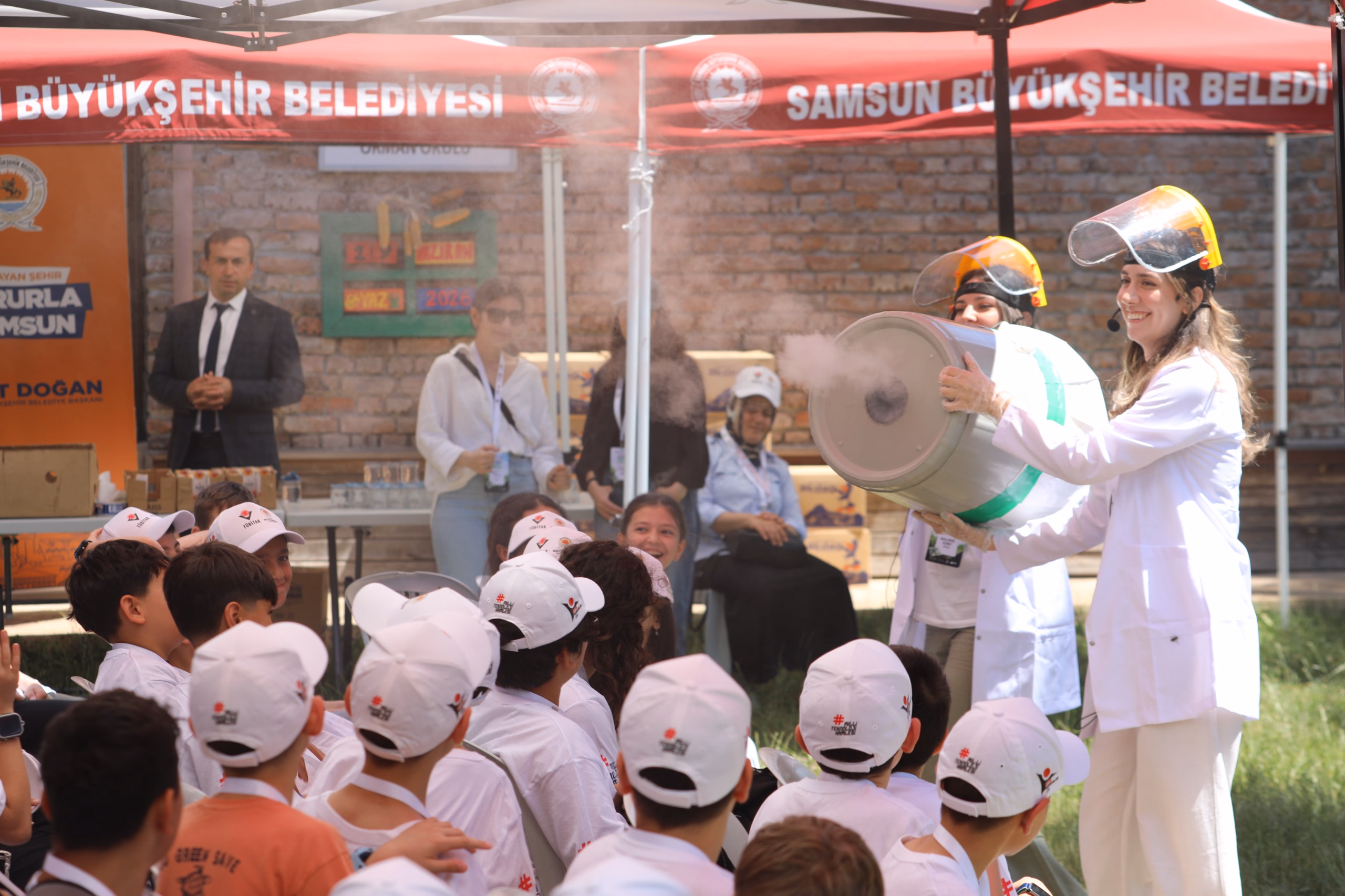 BİLİM SAMSUN’LA “GRİDEN YEŞİLE” PROJESİ DOLU DOLU PROGRAMLA BAŞLADI - Görsel 4